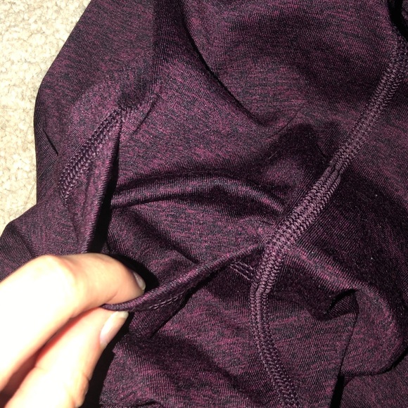 maroon aerie leggings - Picture 3 of 3